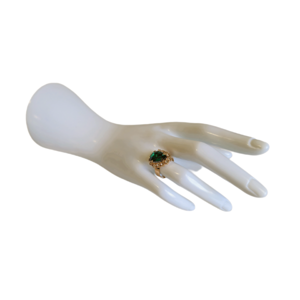 Crystal Jewelry set-4 (Green) - Image 5
