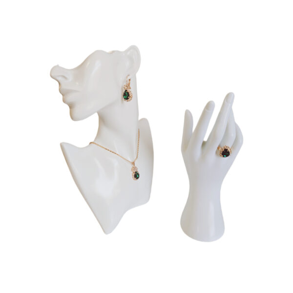 Crystal Jewelry set-4 (Green)